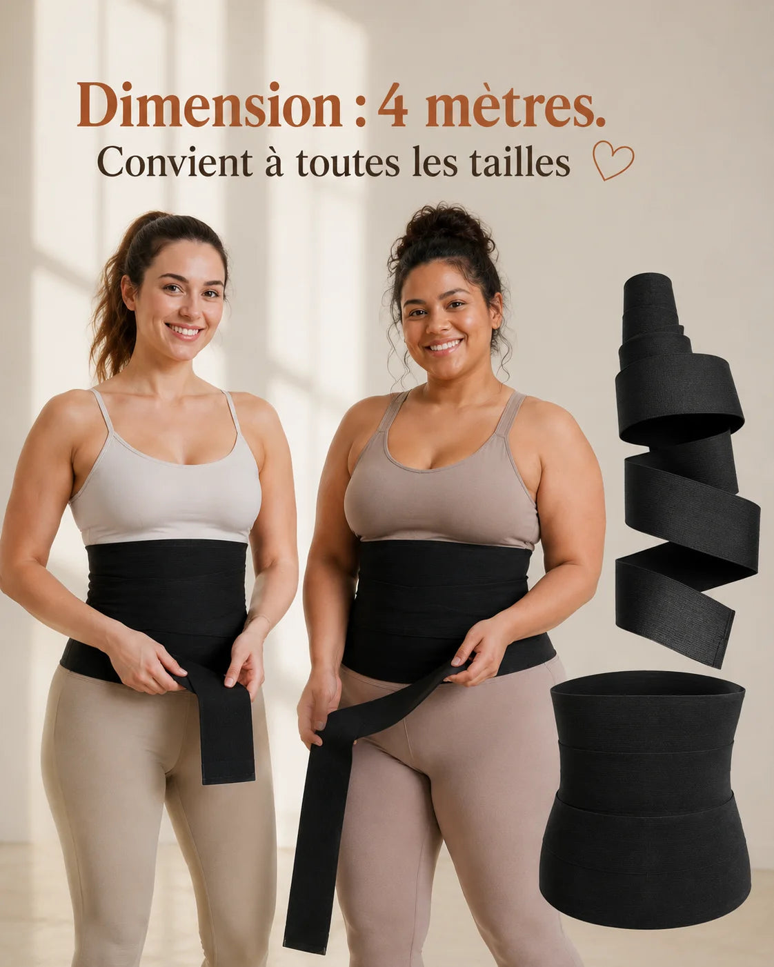 Ceinture ventre plat après l'accouchement