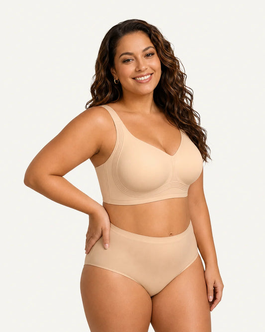 Soutien-gorge  Sans Armature Maintien Doux et Confortable